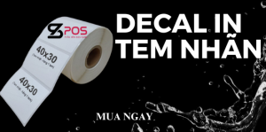 Decal Nhiệt - Decal in tem nhãn