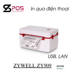 MÁY IN TEM NHÃN MÃ VẠCH ZYWELL ZY909