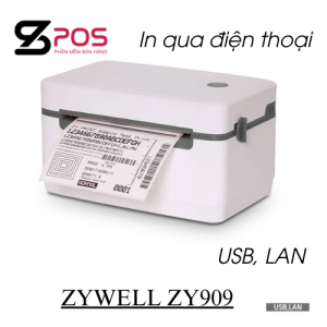 MÁY IN TEM NHÃN MÃ VẠCH ZYWELL ZY909